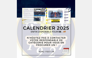 CALENDRIER 2025