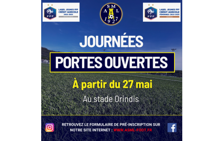 JOURNÉES PORTES OUVERTES 